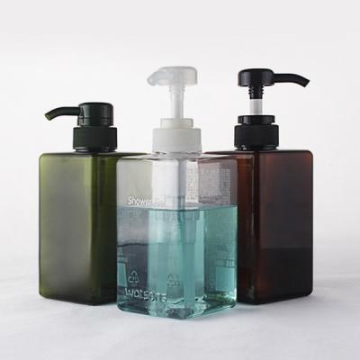 China SGS 4oz 200ml Amber Refillable PET Plastic Cosmetic Spray Bottles for sale