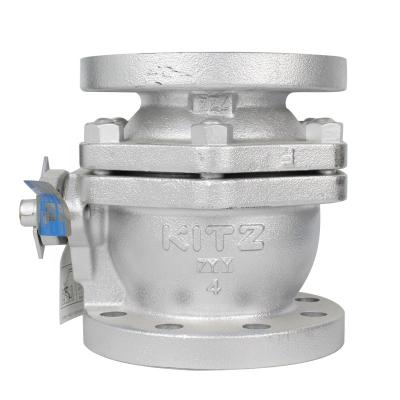 China General Japan KITZ MARK 10FCTB 10K CAST IRON BALL VALVE FLANGED ENDS FOR WATER OIL GAS for sale