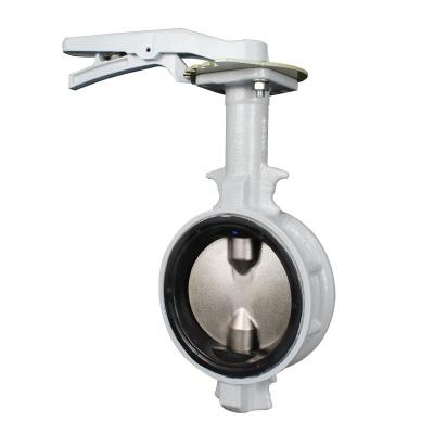 China KITZ PN16DJ General Manual Ductile Iron Wafer Butterfly Valve - Lever Operated With NBR Seat for sale