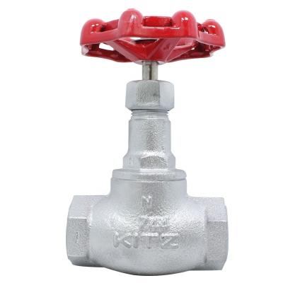 China Original General Japan 10SJ 10K Ductile Iron Globe Valve Screwed Ends For Steam for sale