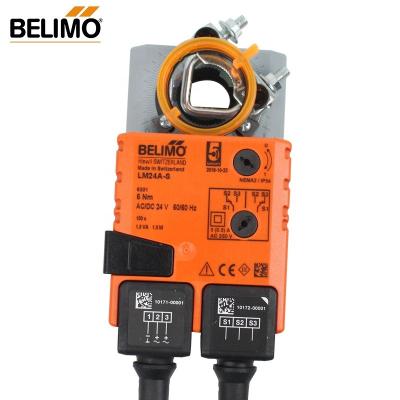 China Modern BELIMO 5NM DC24V LM24 A-S Switch Type Damper Trigger for Air Control Operating Dampers with Built-in Auxiliary Switch for sale