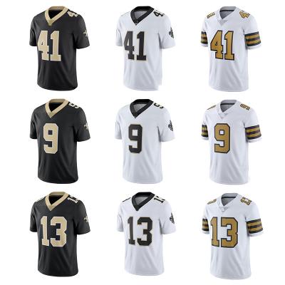 China The Breathable Packer s Team American Football Uniform Stitched By New Orleans Saints Wholesale Tank Top Mens #41KAMARA #9 BREES #13 for sale