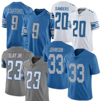 China The #9 STAFFORD Uniform Shirt American Football Sports Embroidery Breathable Wholesale High Quality Stitched Tank Top Men for sale