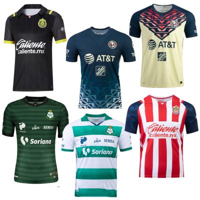 China Shirts & New Tigres Cruz Azul Mexico Club Soccer Jerseys Tops Men Season 2021-2022 Thailand America Cheap Wholesale Football Shirts Tops for sale