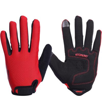 China Factory wholesale breathable bike racing riding gloves from china for sale