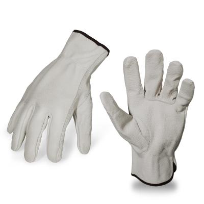 China Manufacturer Cheap Price Anti-impact WONNY Pig Leather Working Gloves for sale