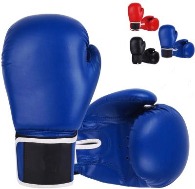 China Universal High Quality PU Leather Customized Training Punching Pure Leather Boxing Gloves for sale