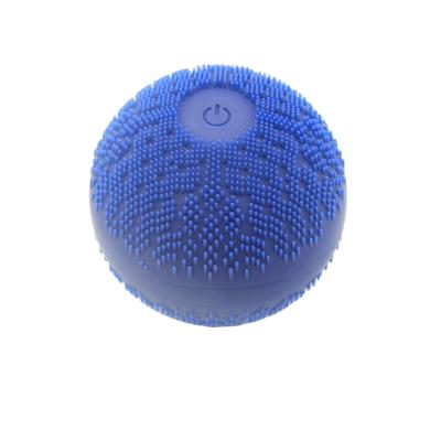 China OEM Delivery Silicone Body Yoga Quick Massage Ball Mini Electric Fascia Fitness Yoga Vibrating Ball for sale