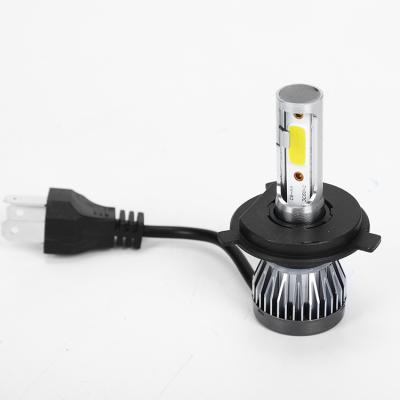 China Universal Auto Car Headlight H1 H11 H7 4 Head Side Light Motorcycle Bulbs H4 Led Headlight 3000k 8000k for sale