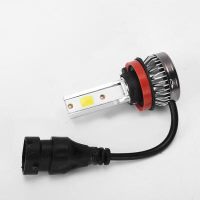 China All Models All Models White Headlight 6000k-6500k Auto Head Bulb H11 Car Led Headlight for sale