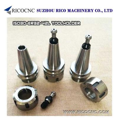 China ISO30 ER32 42L Tool Holders for HSD ATC Tool Changer CNC Routers for sale