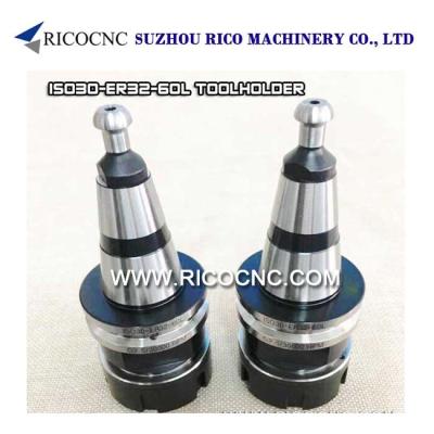 China ISO30 ER32 60L Toolholder CNC Router Collet Chucks with HSD Pull Stud for sale