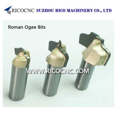 China Roman Ogee Router Bits for CNC Router Shaper Ogee Door Profiles for sale