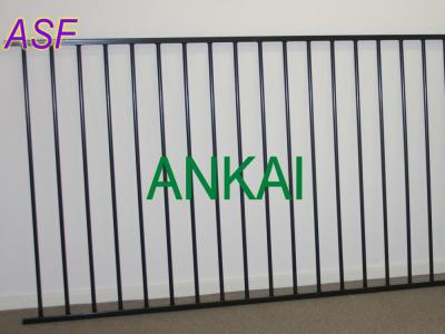 China Flat Top Aluminium Fencing for sale