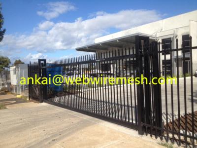 China Automatic Sliding Steel Gate for sale