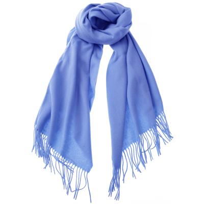 China Cashmere Weave Blue 2022 New Fashion Colorful Cashmere Scarf Shawl / Woolen Cashmere for sale