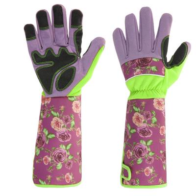 China Safety Durable Small Garden Work Gloves Wholesale Customized Good Quality Gardening Long Sleeve Gloves for sale