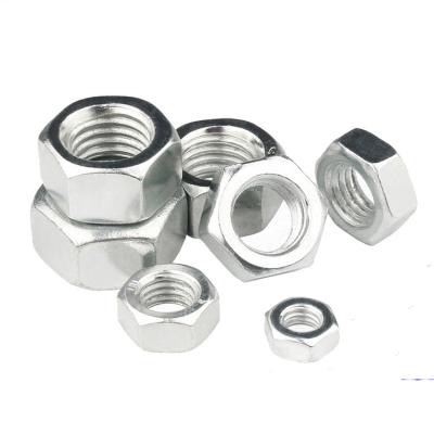 China Cheap Price Heavy Industry M3 M100 To Din934 Carbon Steel ISO 4032 Hex Nut Hex Nuts Metric Threads for sale