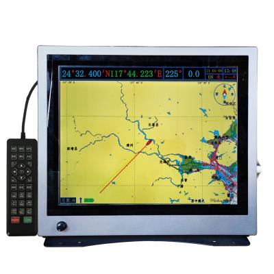 China Water Project 19 Inch Marine Beidou GPS and AIS Navigation and Chart Plotter Multifunction System for sale