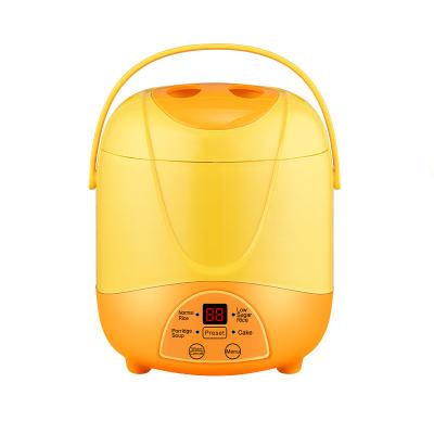 China Multi Function Stick Plastic Housing Rice Cooker Travel Portable Smart Electric Rice Cooker Maker 1.2l OEM Fashionable Baby Mini Best Non for sale