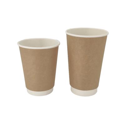 China Single Wall Bamboo Paper Water Cup Paper Cup Disposable Wrapping Paper Bio Safety Bio Brown for sale