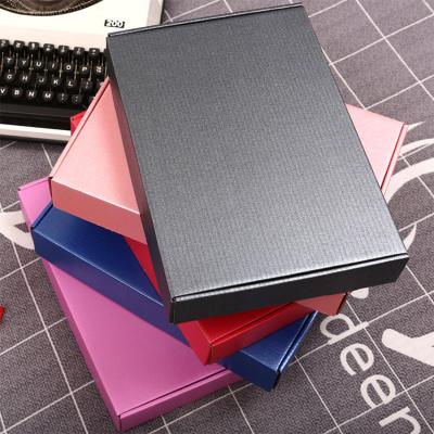 China Recycled Materials Logo Cardboard Clothing Packaging Custom Gift Boxes For Women Clothes Paper Boxes for sale