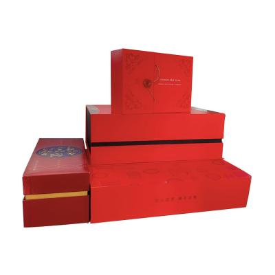 China Logo Cardboard Box Wedding Paper Gift Box Jewelry Gift Set Recyclable Custom Card Place Card Boxes For Guest for sale