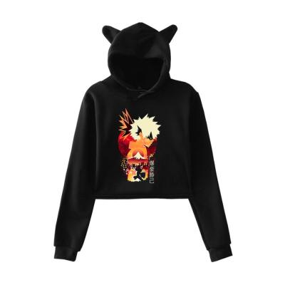 China Custom Anti-wrinkle Bakugoug Night Gent Hooded Jack Unisex Apparel for sale