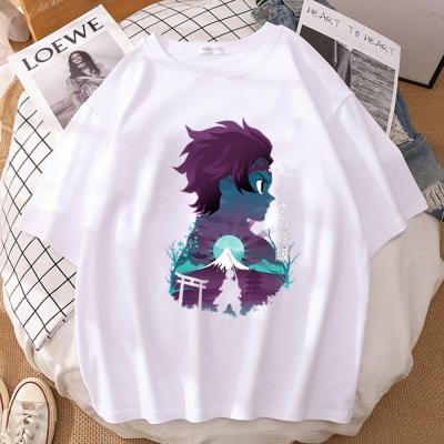 China Wholesale Custom Anti-wrinkle Tokyo 2021 Anime Hero Tanjiro T-shirt With Custom Logo for sale