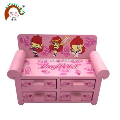 China Rosewood color cosmetic wooden box for jewelry toy for sale