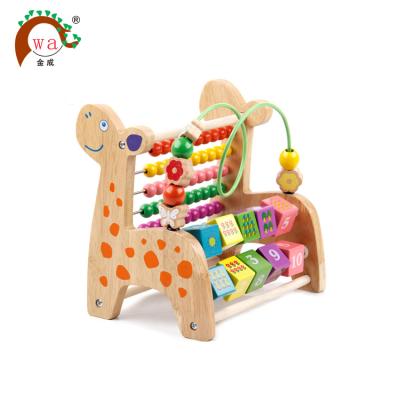 China Eductional Toys Children Toys New Style Educational Wooden Toys Round Beads Toys for sale