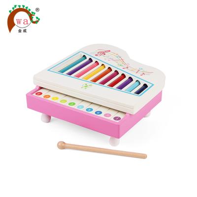 China Educational Toy Enlightenment Wooden Xylophone Piano For Children Educational Toys for sale