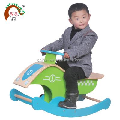 China Ride On Wooden Toy Rocking Bird Kids Rocking Horse for sale