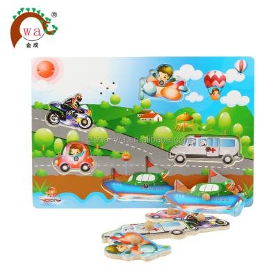 China DIY TOY Wooden DIY 3d puzzles puzzle with sound puzzle toy for sale