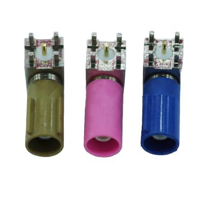 China FAKRA Male Automotive A/B/C/D/E/F/Z Long Body Purple/Pink/Blue/Orange/Yellow/Grey FOR PCB for sale