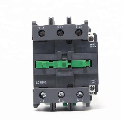 China AC Model Magnetic Contactor LC1-E80 New Model LC1E80 for sale