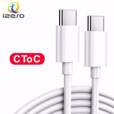 China 3A Line Speed ​​3A Fast Charging PD Fast Charging Type C To Type C USB Cable 3ft Data Fast Charger Cord for sale