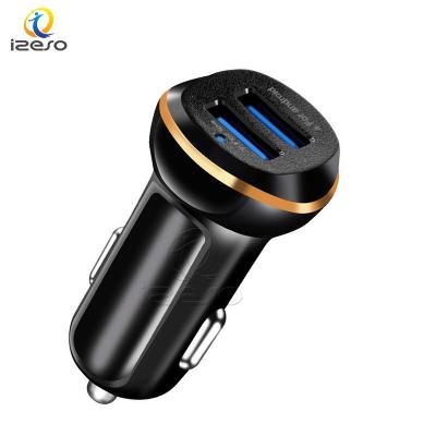 China 2020 Hot Selling Mini Dual Ports 5V 3.1A Mobile Phone USB Car Charging Fast Charger for sale