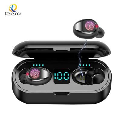 China HIFI Touch TWS Earbuds 5.0 In-ear Amazon Hit Noise F9 Handsfree Mini Sport Waterproof Wireless Earphones For iPhone 13 Max Pro for sale