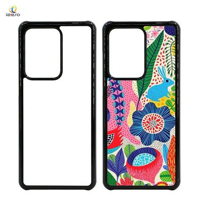 China Anti-fall DIY 2D PC Printing Sublimating Case Custom Sublimation Blanks Phone Cover For Samsung S21 Plus Note 20 Fe S20 Ultra for sale