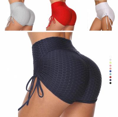 China Amazon Dropshipping Breathable Toe Side Pockets Butt Lifting Booty Booty Workout Summer Seamless Women Biker Yoga Shorts 2021 for sale