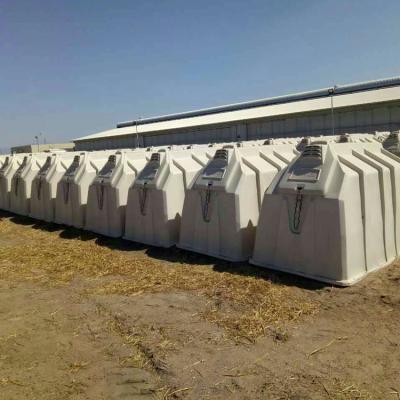 China Cow / Cattle Dairy Farm Equipment Portable Calf Cage Calf Hutch for sale