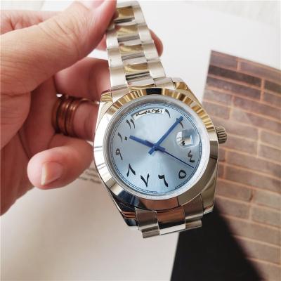 China Day/Date 3A Quality Quartz Watches 904L Stainless Steel Automatic Sapphire Mirror Glass Explore Watch For Men for sale