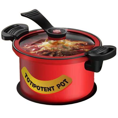 China Micro Pressure Soup Pot Pressure Cooker Household Multifunctional Viable Non-Stick Pressure Cooker for sale