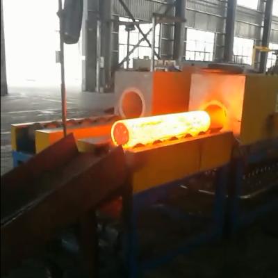 China Heat Treatment Hongteng High Heat Induction Furnace For Billet Reheating Furnace for sale