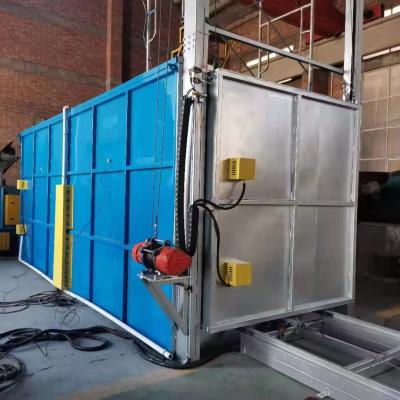 China High Temperature Heat Treatment Car Bottom Electric Forging Resistance Furnace for sale