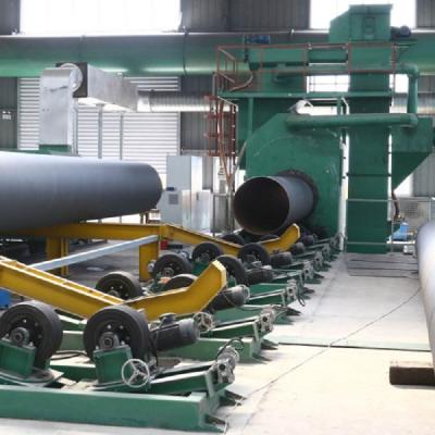 China Steel Pipe Anti-corrosion 3pe External Anti-corrosion Production Line Steel Pipe Coating Line Automatic Epoxy Powder Coating Line for sale