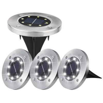 China High Quality Black Waterproof Adjustable Outdoor Solar Garden 2-in-1 Yard Lawn Light for sale