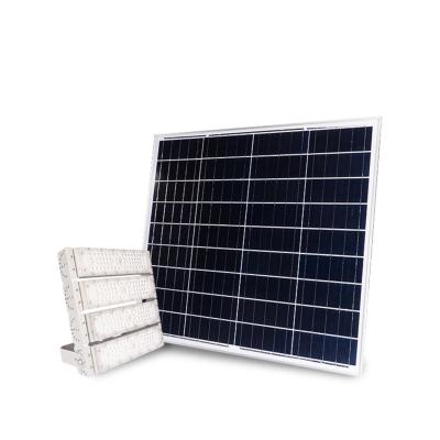 China Solar Garden 18650 Lithium Ion Aluminum Material 3000lm Ac110-240v 200w Flood Light for sale