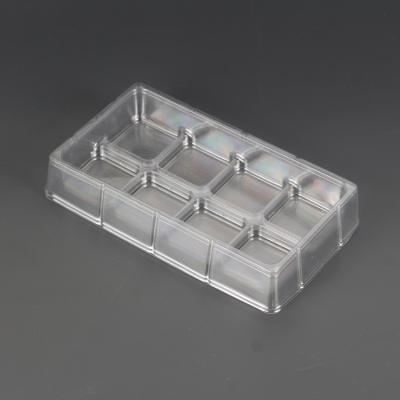 China Eco-friendly Custom Plastic Packaging Box PET Transparent Hardware Products Blister Packing Tray for sale